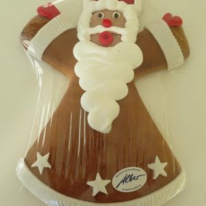 Lebkuchen Marzipan NIKOLO dekoriert
