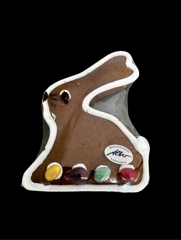 Lebkuchenhase mit Ostereier